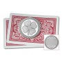 Lucky 4 Leaf Clover Card Protector